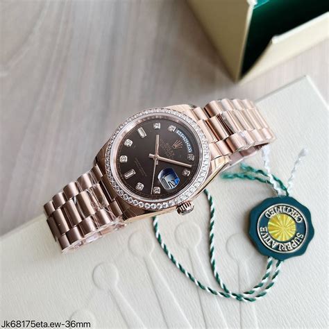 rolex feminino com brilhantes|relógios femininos rolex.